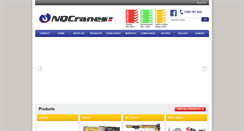 Desktop Screenshot of nqcranes.com.au